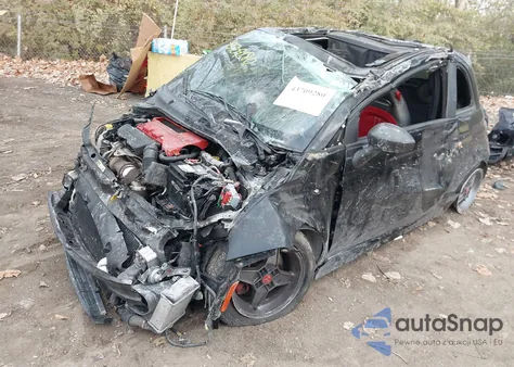 2015 Fiat 500 Abarth from USA, damaged, VIN 3C3CFFFH9FT590467